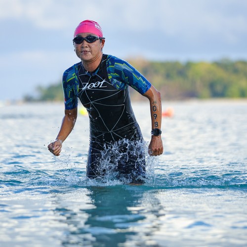 Race photo from Belitung Multisport Festival