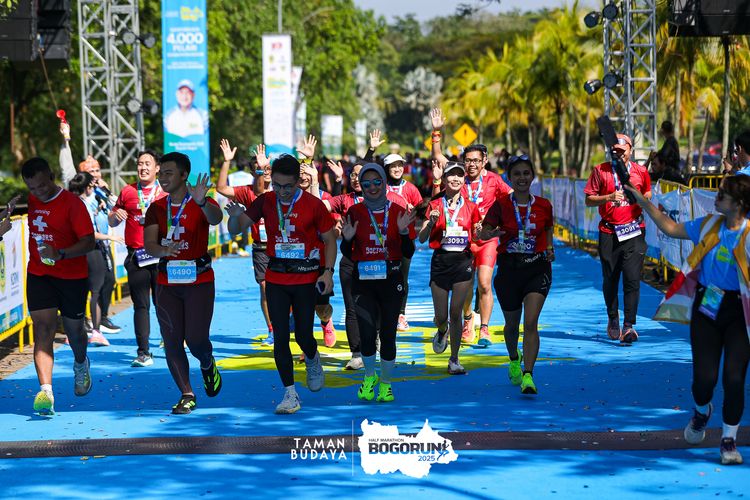 Race photo from Taman Budaya x BOGORUN 2025