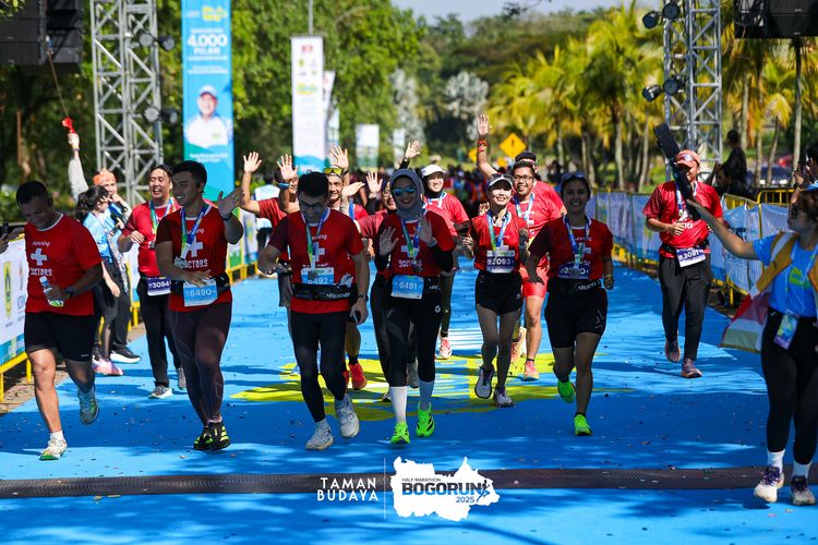 Race photo from Taman Budaya x BOGORUN 2025