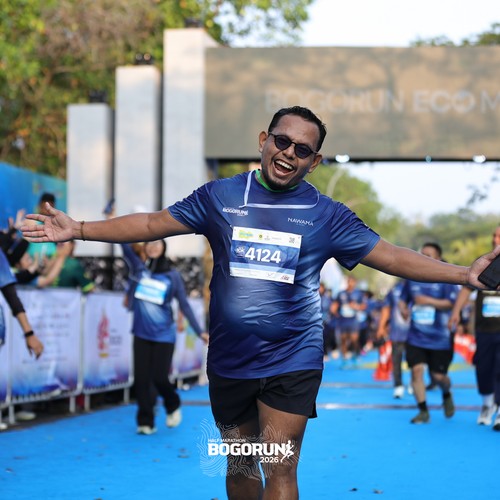 Race photo from BOGORUN 2026