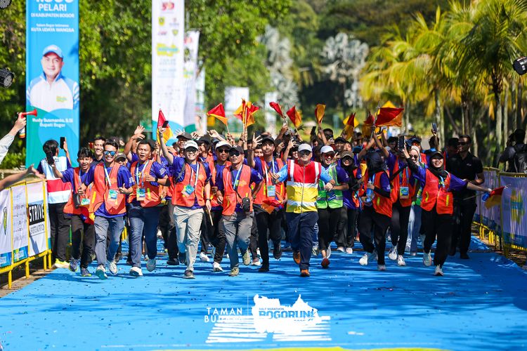 Race photo from Taman Budaya x BOGORUN 2025