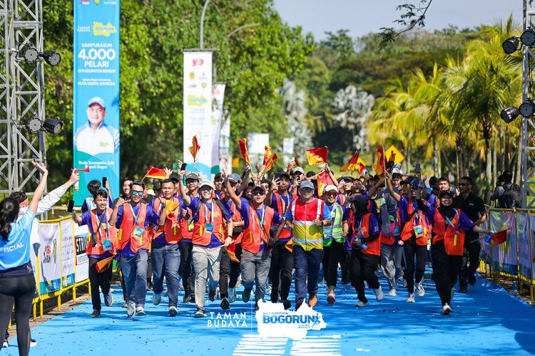 Race photo from Taman Budaya x BOGORUN 2025