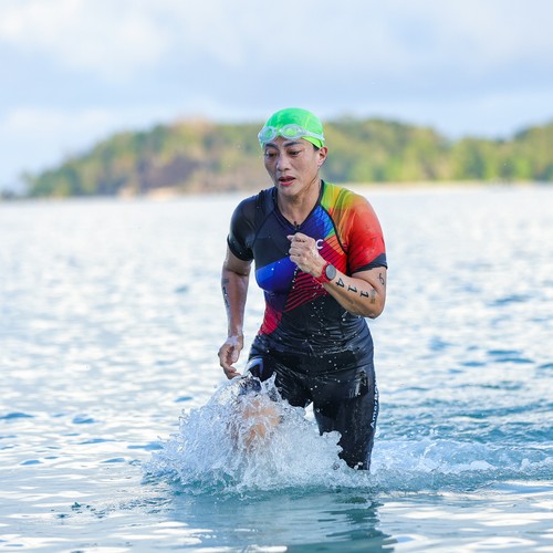 Race photo from Belitung Multisport Festival