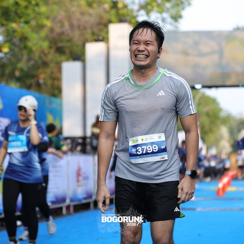Race photo from BOGORUN 2026