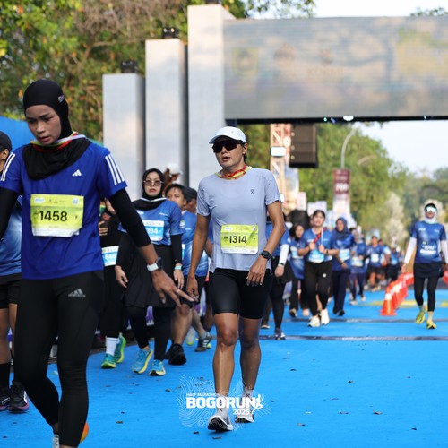 Race photo from BOGORUN 2026