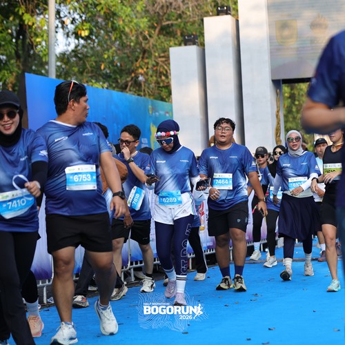 Race photo from BOGORUN 2026