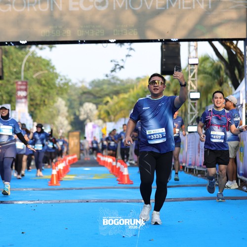 Race photo from BOGORUN 2026