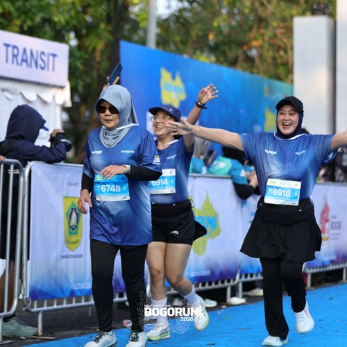 Race photo from BOGORUN 2026
