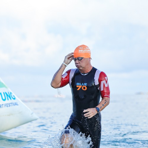 Race photo from Belitung Multisport Festival
