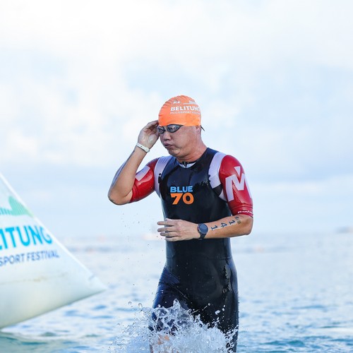 Race photo from Belitung Multisport Festival
