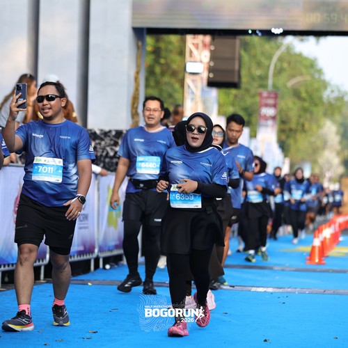 Race photo from BOGORUN 2026