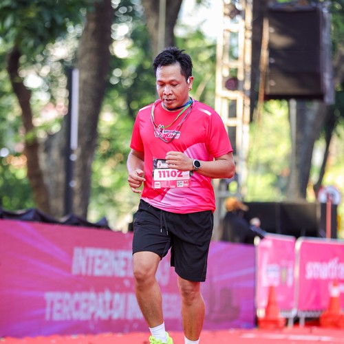 Race photo from SMARTFREN RUN 2026