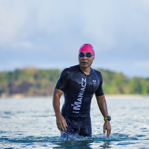 Race photo from Belitung Multisport Festival
