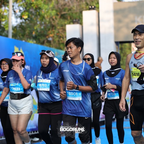 Race photo from BOGORUN 2026