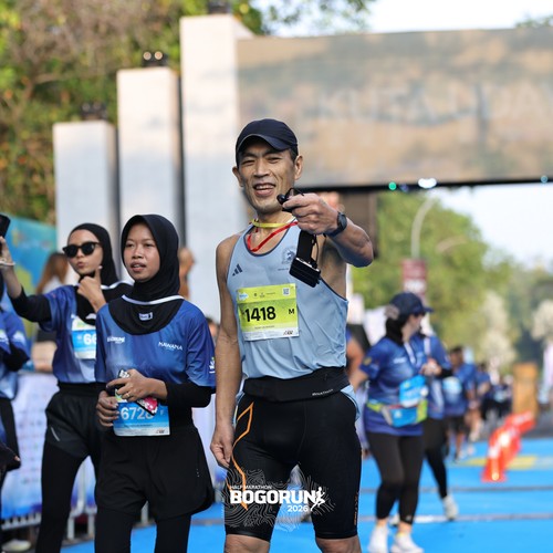 Race photo from BOGORUN 2026