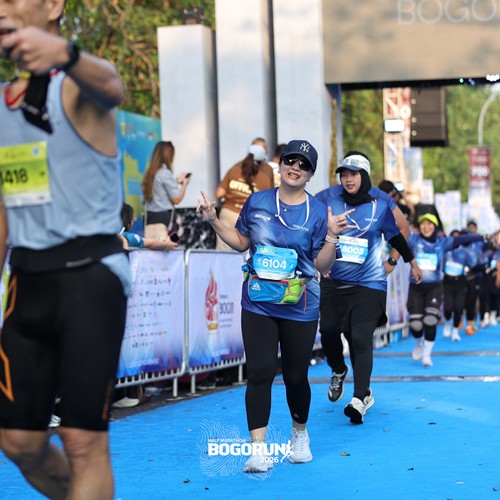 Race photo from BOGORUN 2026