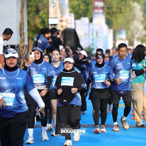 Race photo from BOGORUN 2026