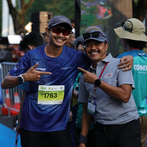 Race photo from BOGORUN 2026