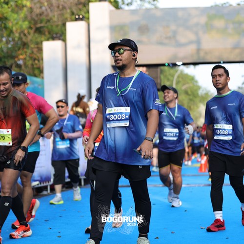 Race photo from BOGORUN 2026