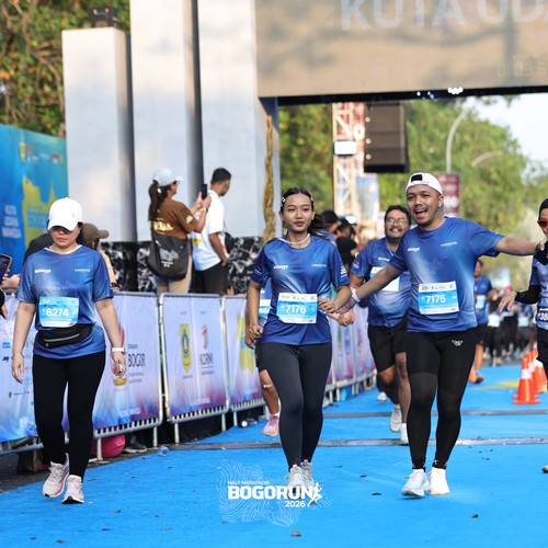 Race photo from BOGORUN 2026