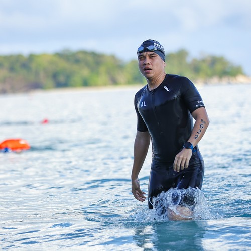 Race photo from Belitung Multisport Festival