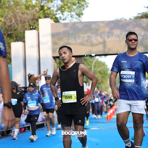 Race photo from BOGORUN 2026