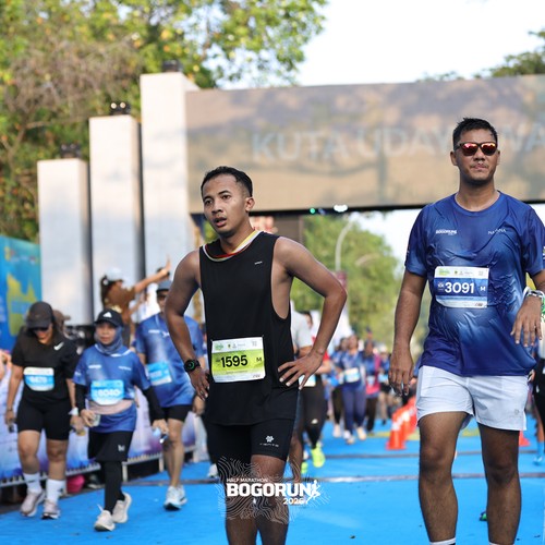 Race photo from BOGORUN 2026
