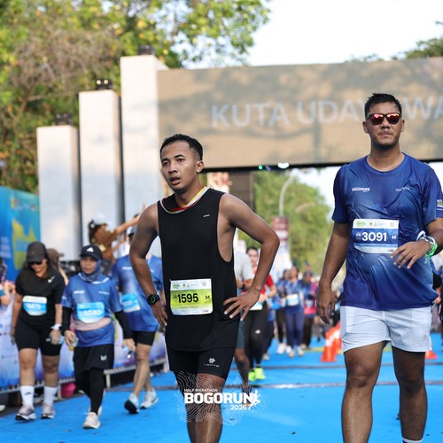 Race photo from BOGORUN 2026