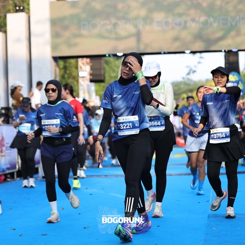 Race photo from BOGORUN 2026