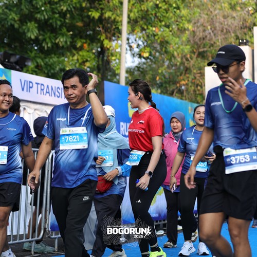 Race photo from BOGORUN 2026