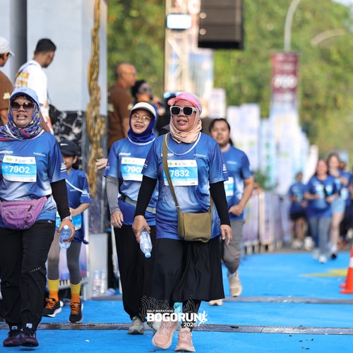 Race photo from BOGORUN 2026