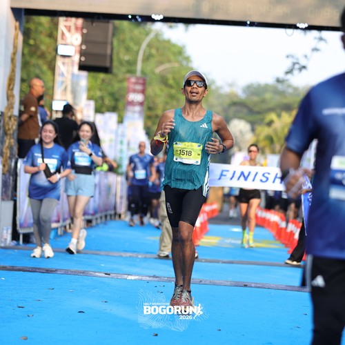 Race photo from BOGORUN 2026