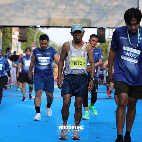 Race photo from BOGORUN 2026