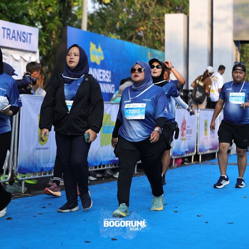Race photo from BOGORUN 2026