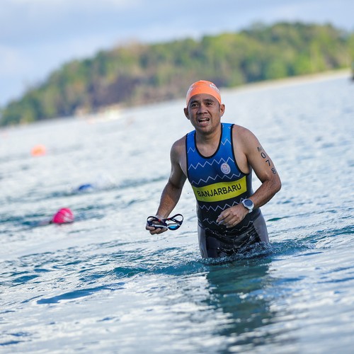 Race photo from Belitung Multisport Festival