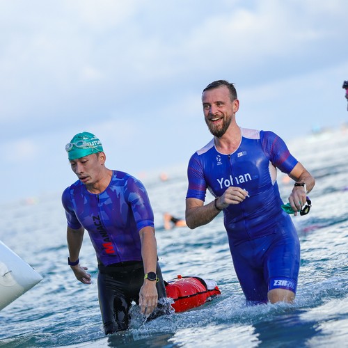Race photo from Belitung Multisport Festival