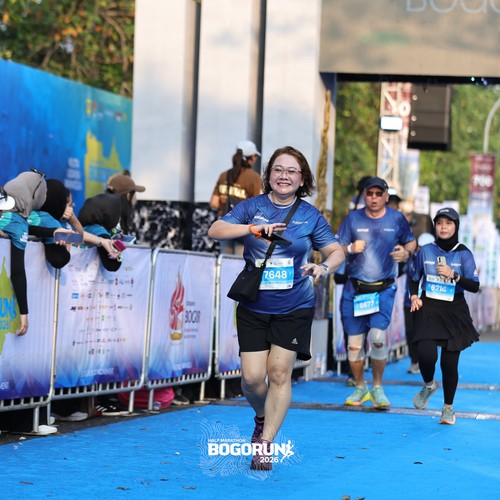 Race photo from BOGORUN 2026