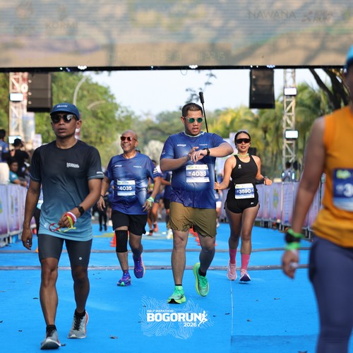 Race photo from BOGORUN 2026