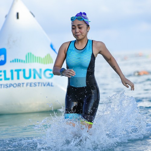 Race photo from Belitung Multisport Festival