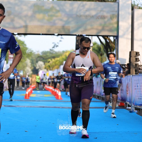 Race photo from BOGORUN 2026