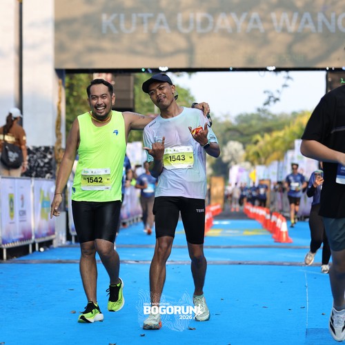 Race photo from BOGORUN 2026