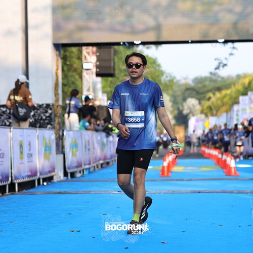 Race photo from BOGORUN 2026