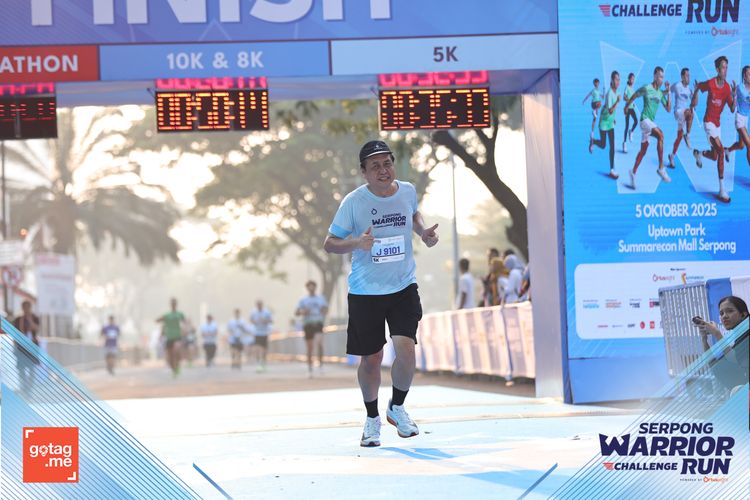 Race photo from SERPONG WARRIOR CHALLENGE RUN