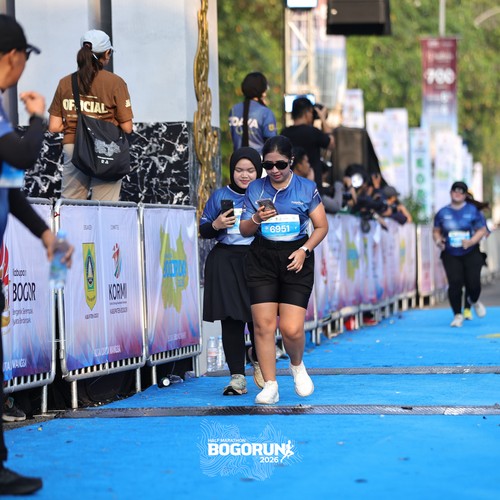 Race photo from BOGORUN 2026