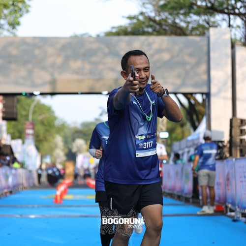 Race photo from BOGORUN 2026
