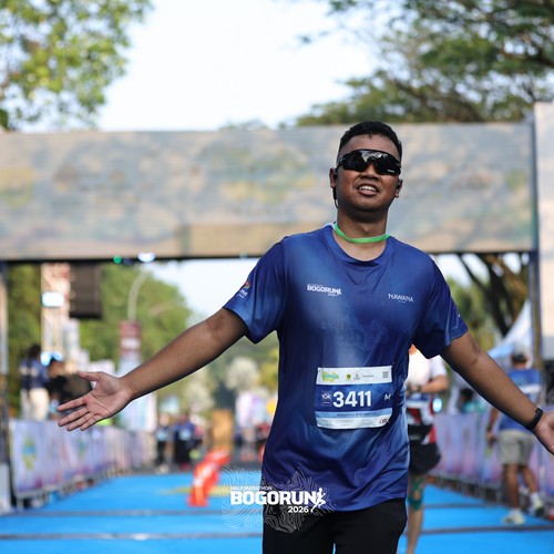Race photo from BOGORUN 2026