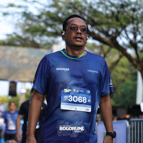 Race photo from BOGORUN 2026