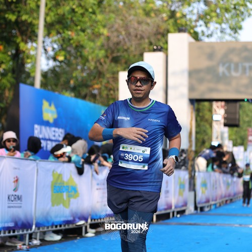Race photo from BOGORUN 2026