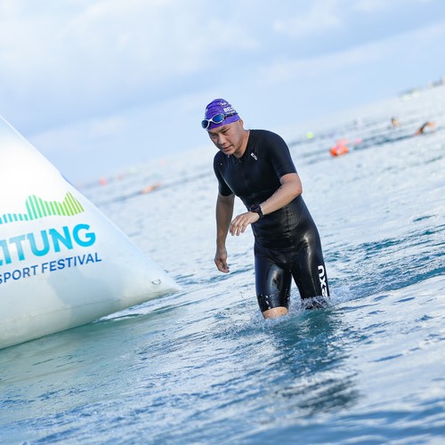 Race photo from Belitung Multisport Festival