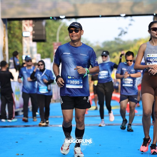 Race photo from BOGORUN 2026